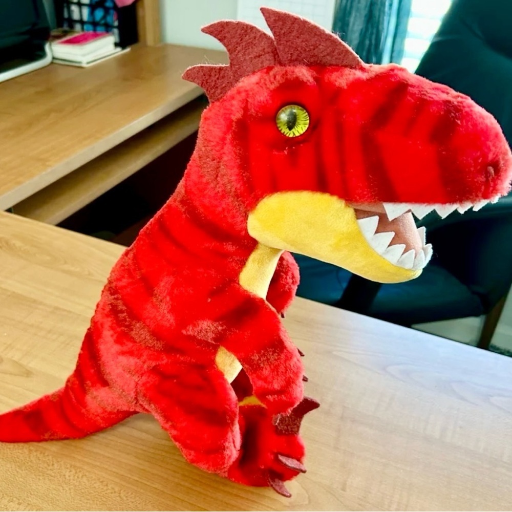 Build a bear dinosaur lot of 3 Jurassic world/t rex/spinosaurus/velociraptor toy - Picture 8 of 11